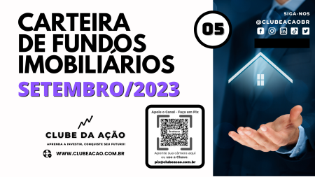 Carteira de Fundos Imobiliários - Setembro 2023