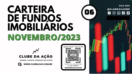 Carteira de Fundos Imobiliários - Aporte Novembro 2023